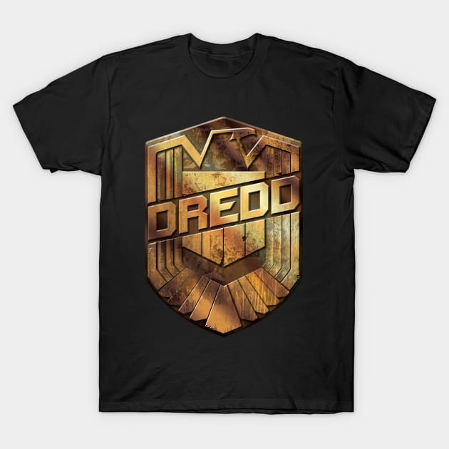 Dredd Badge - Movie Style T-Shirt by RetroCheshire